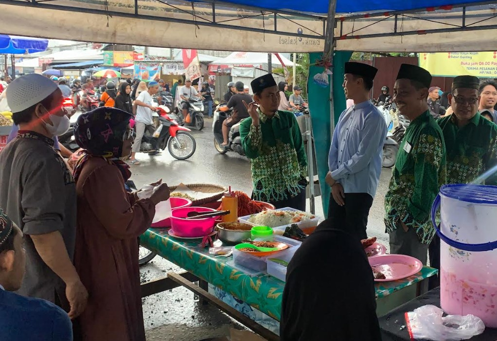 Semarak, Bazar Ramadan 1445 Masjid Muhammadiyah Al-Muhajirin Banjarmasin
