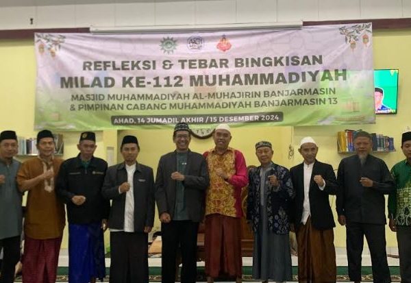 Masjid Al-Muhajirin & PCM Banjarmasin 13 Gelar Refleksi Milad ke-112