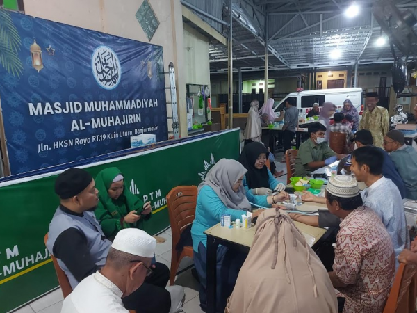 Donor Darah dan Penguatan UMKM Jamaah Masjid Muhammadiyah