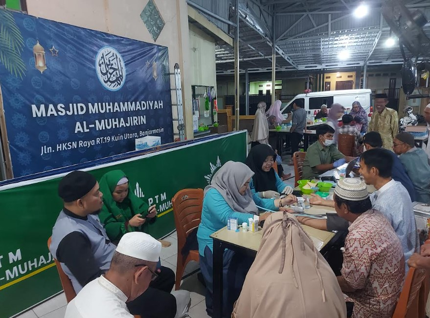 Donor Darah dan Penguatan UMKM Jamaah Masjid Muhammadiyah