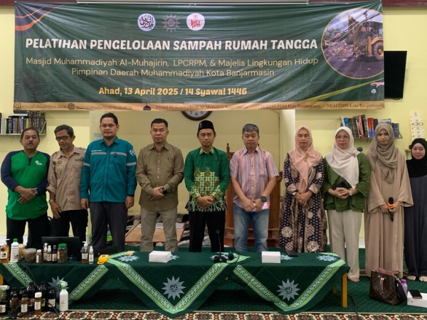 Masjid Al-Muhajirin Gelar Pelatihan Pengelolaan Sampah untuk Tingkatkan Kesadaran Warga