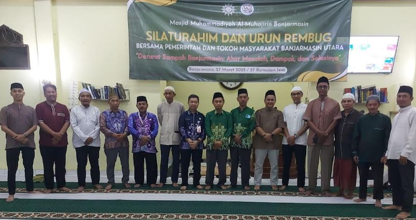 Masjid Muhammadiyah Al Muhajirin Urun Rembug Solusi Persoalan Sampah