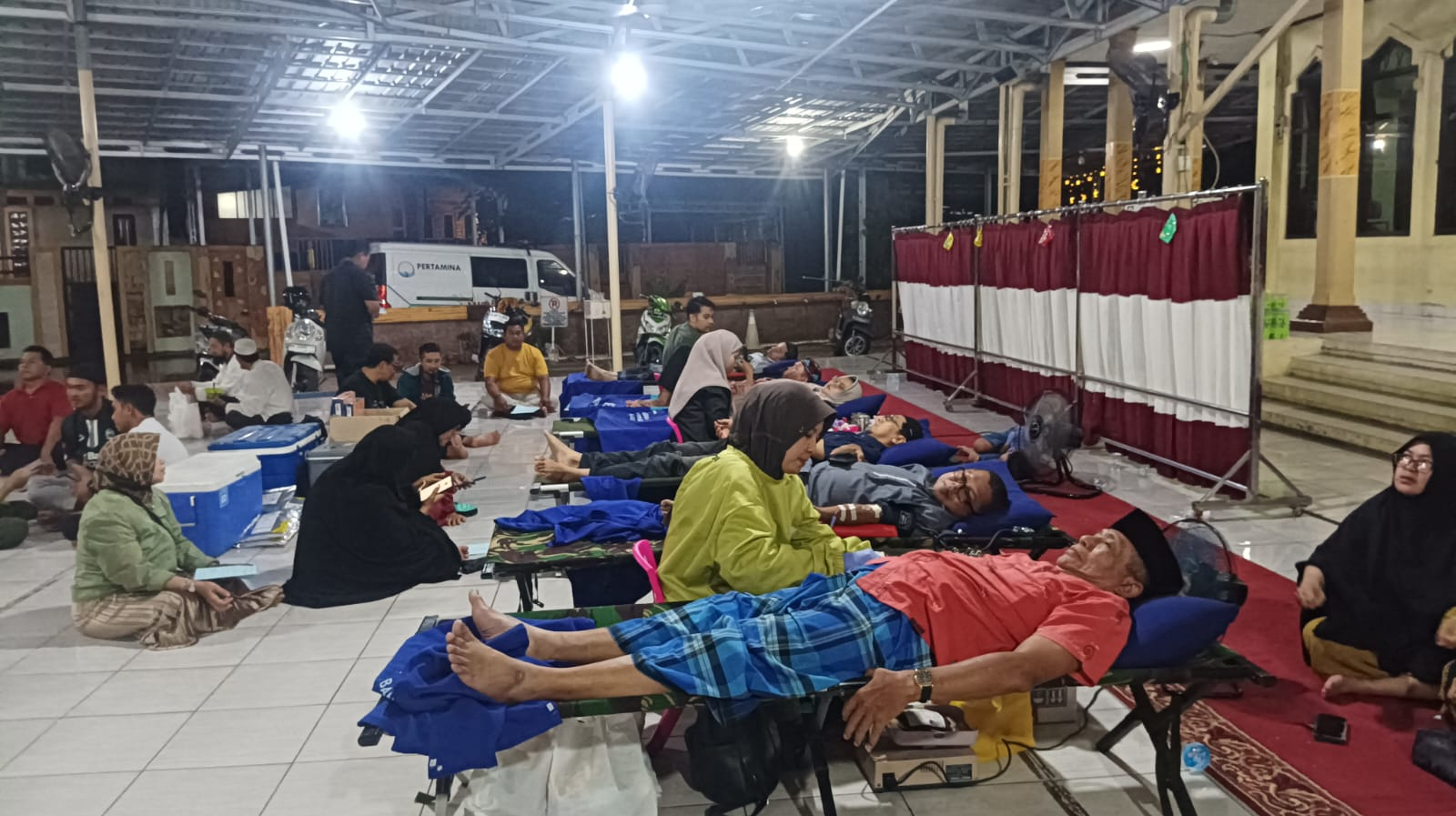 Donor Darah ke-34 di Masjid Muhammadiyah Al-Muhajirin: Wujud Nyata Kepedulian Sosial