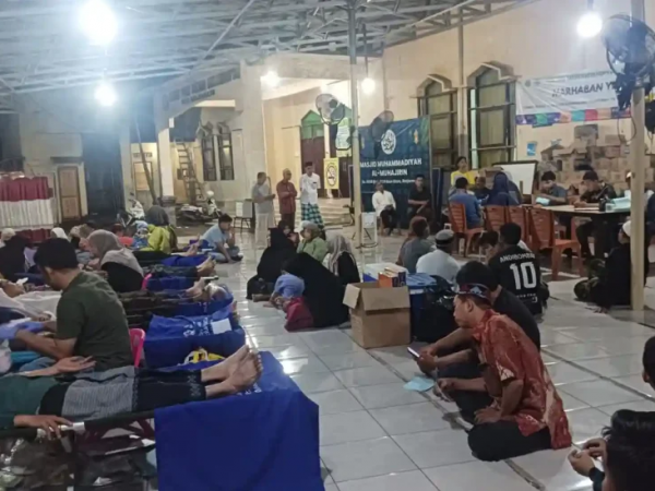 Semangat Kebaikan di Bulan Ramadan: Donor Darah di Masjid Al-Muhajirin Banjarmasin Disambut Antusias