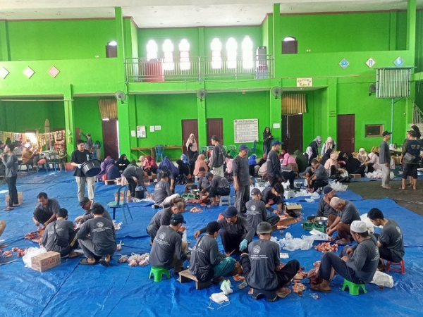 Idul Adha 1446 H, Masjid Muhammadiyah Al-Muhajirin Banjarmasin Sembelih 29 Sapi