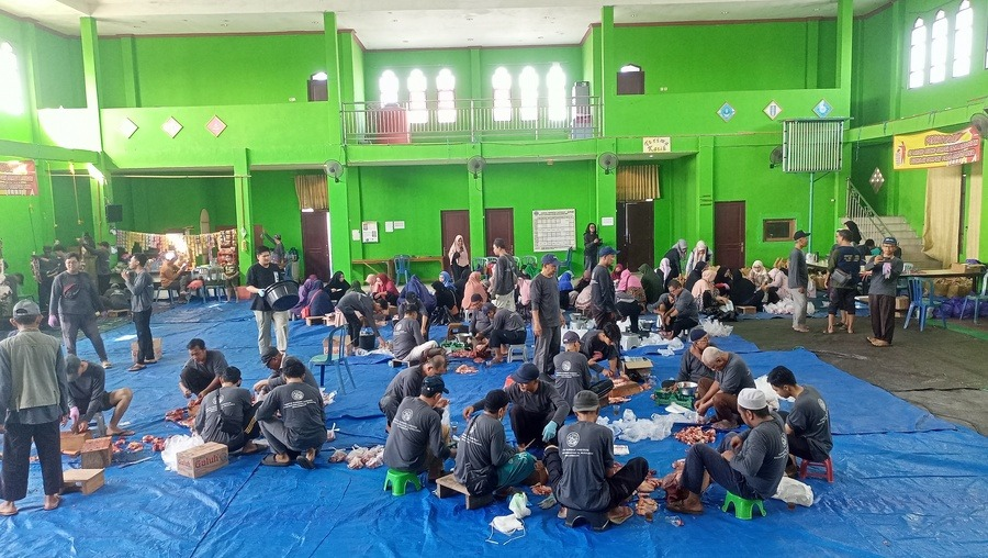 Idul Adha 1446 H, Masjid Muhammadiyah Al-Muhajirin Banjarmasin Sembelih 29 Sapi