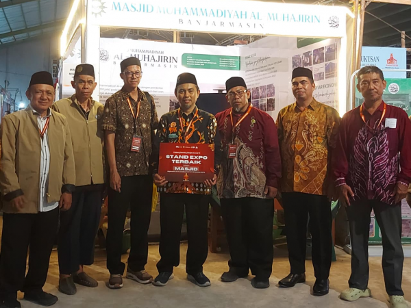 tand Masjid Al Muhajirin Sabet Gelar Stand Masjid Terbaik di CRM Award 2025, Tampil Lengkap dan Informatif