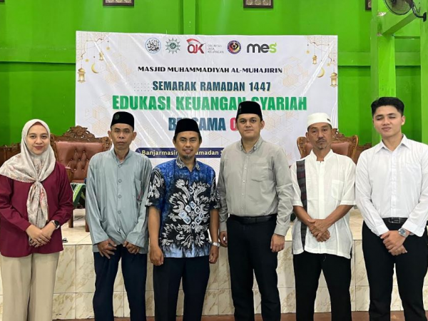 Keuangan Syariah, Masjid Muhammadiyah Al-Muhajirin Gandeng OJK Kalsel