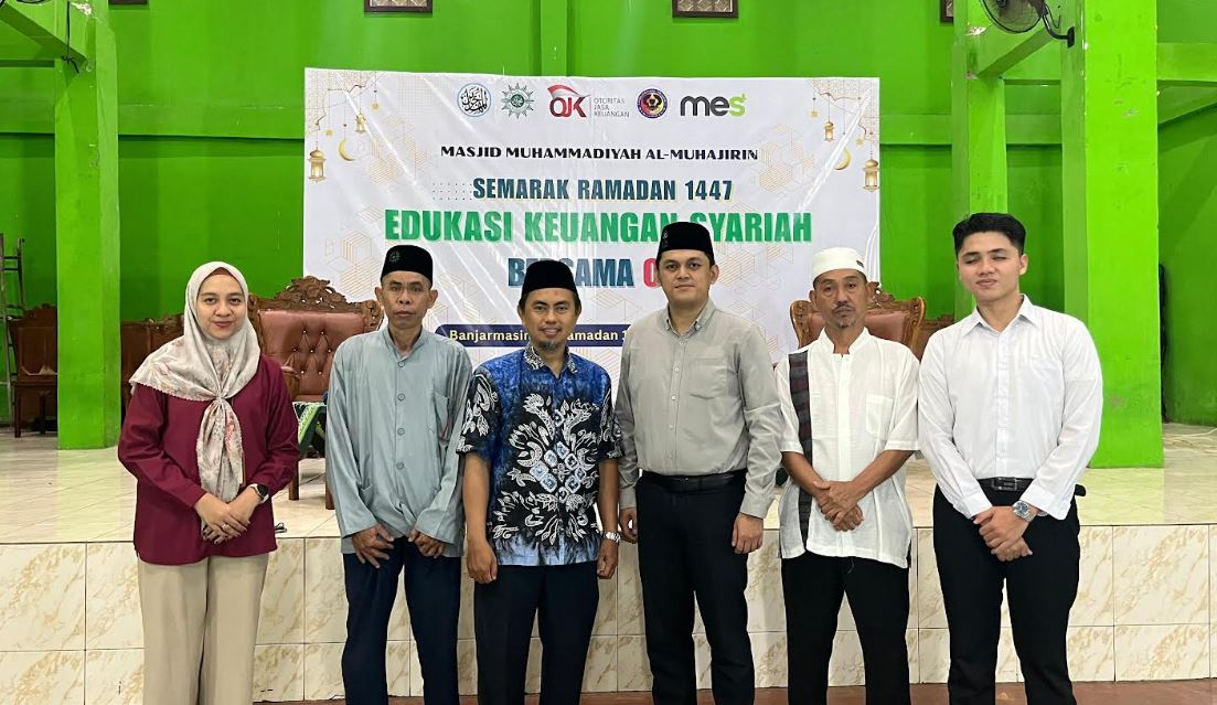 Keuangan Syariah, Masjid Muhammadiyah Al-Muhajirin Gandeng OJK Kalsel
